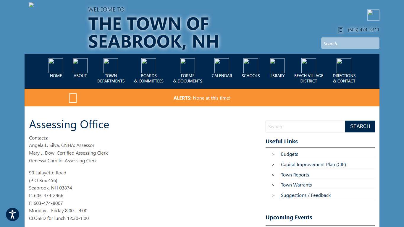 Assessing Office – The Town of Seabrook, NH