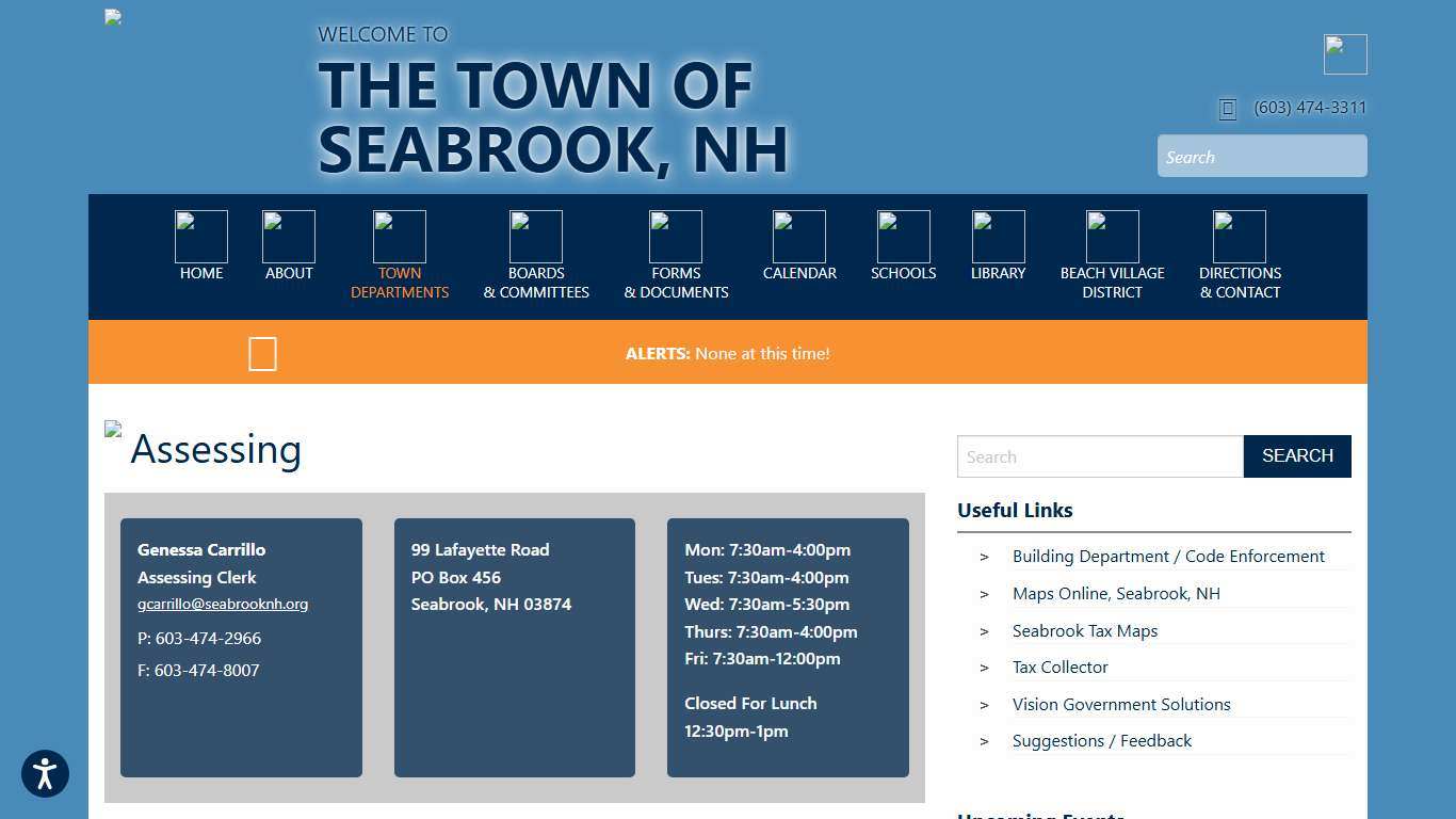 Assessing – The Town of Seabrook, NH